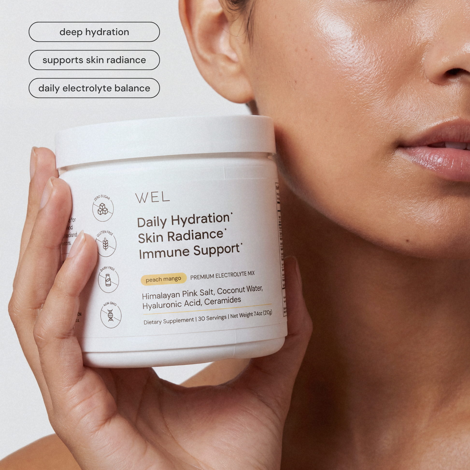 WEL - Daily Hydration - Skin Benefits